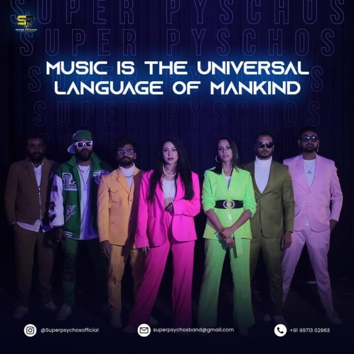 Psychos DJ Based Band,Mohinder Monty,Dalzy, Maddy, Kamil, Mritunjay,Business Liners,Super Psychos DJ