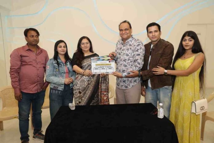 Dipika Chikhlia,दीपिका चिखलिया, महाश्मशान वेब सीरीज, भोजपुरी वेब सीरीज, धीरज मिश्रा, राजा रणदीप गिरी, Stage OTT, Bhojpuri OTT, Mahashmashan launch,Bhojpuri web series Mahashamshan