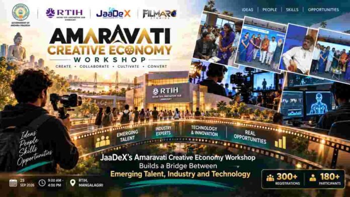 JaaDeX's Amaravati Creative Economy Workshop Builds a Bridge Between Emerging Talent, Industry and Technology